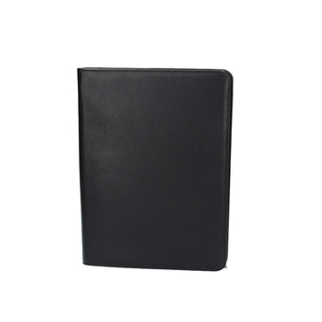 Schreibmappe Spezia 24,5x2,5x32,5cm in Schwarz mit Reißverschluss