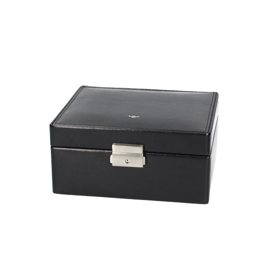 Uhrenbox Golden Head in Schwarz für 8 Uhren