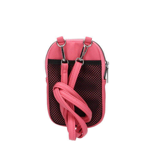 Handytasche aus Leder 18x10cm in Pink - leder-accessoires.com