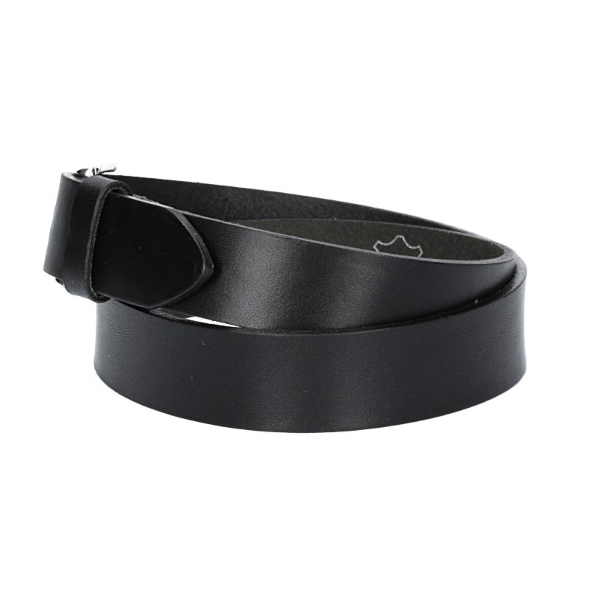 Hochwertiger Ledergürtel Schwarz 3,5 cm – Unisex & nachhaltig - leder-accessoires.com