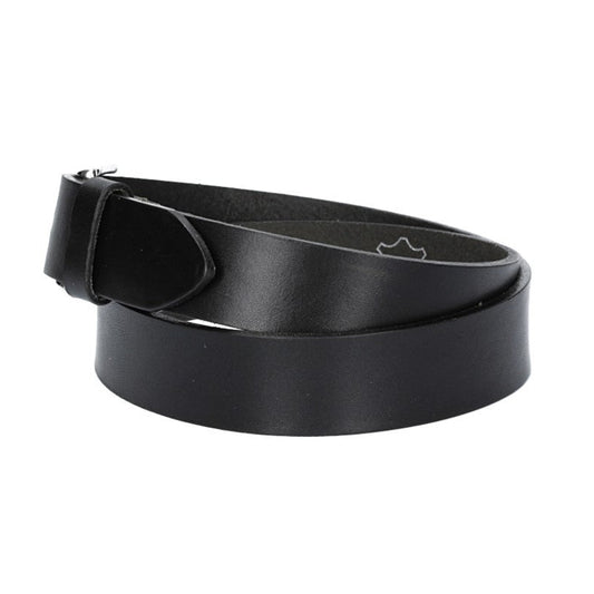 Hochwertiger Ledergürtel Schwarz 3,5 cm – Unisex & nachhaltig - leder-accessoires.com