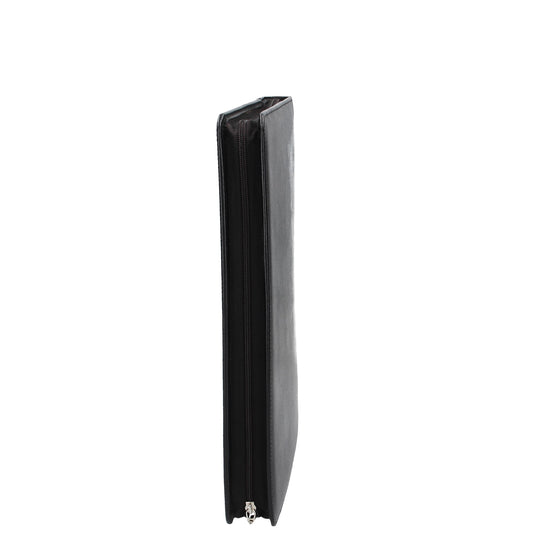 Konferenz-|Dokumentenmappe Spezia 27,5x3x36cm in Schwarz - leder-accessoires.com