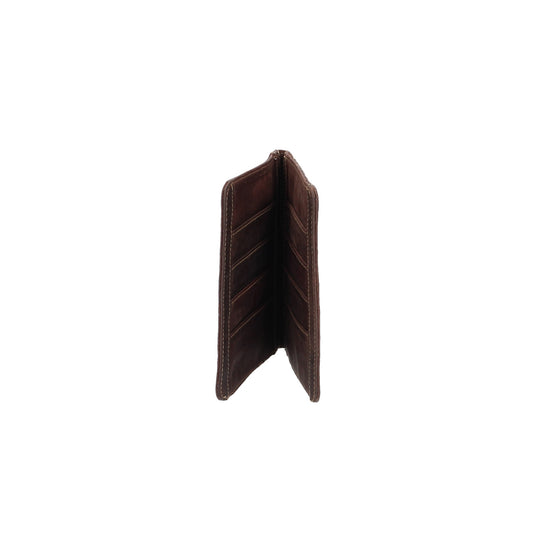 Kartenetui Davidoff in Dunkelbraun aus Leder - leder-accessoires.com