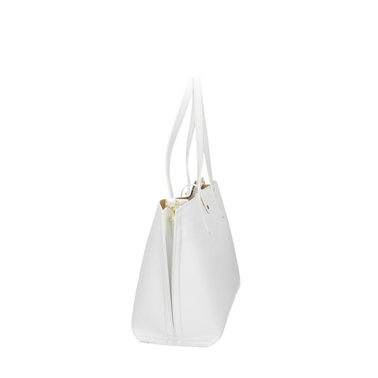 SALE Shopper in Weiss aus Leder - leder-accessoires.com