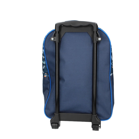 Kindertrolley " Skater " 2-Rad in Blau - leder-accessoires.com