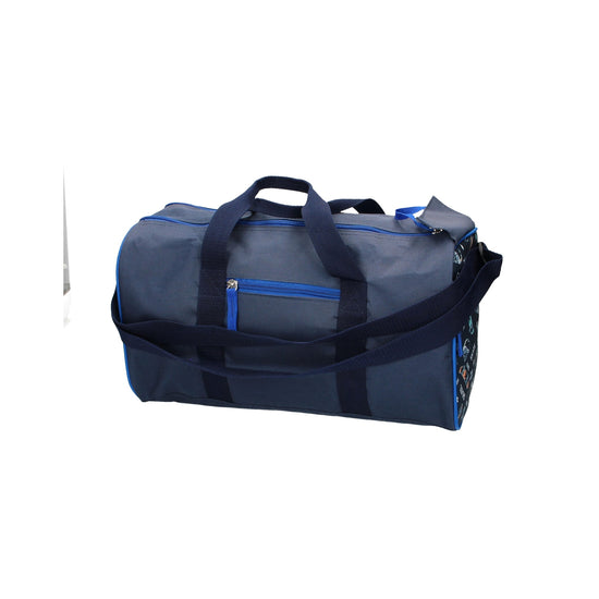 Kindersporttasche " Skater " in Blau - leder-accessoires.com