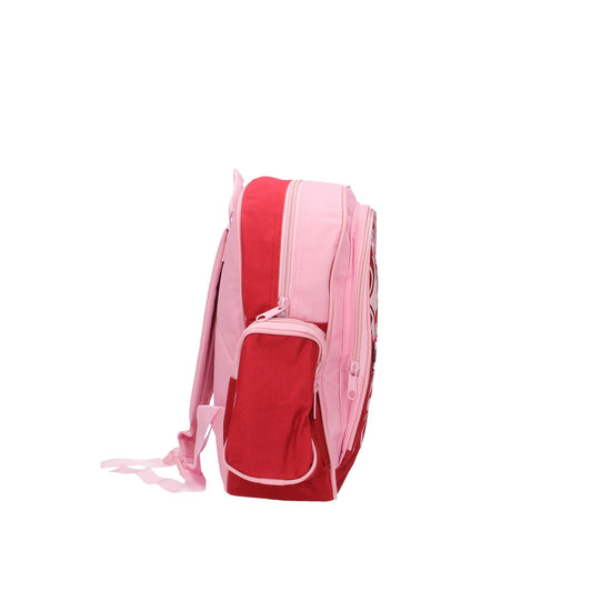 Kinderrucksack "Blumen" in Rot|Pink - leder-accessoires.com