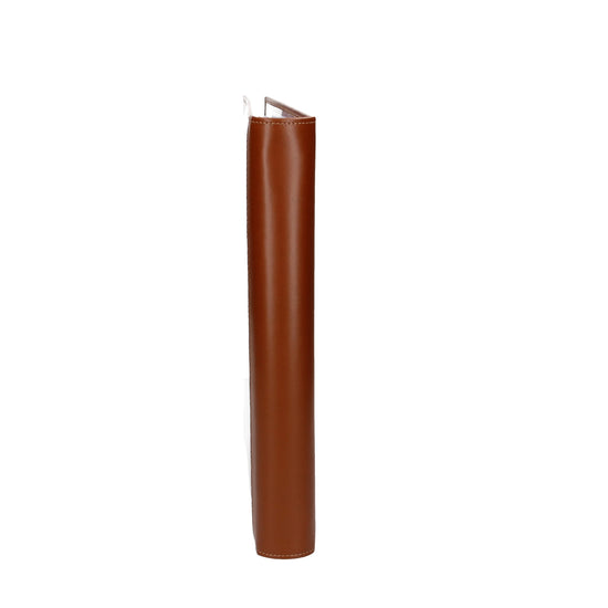 Dokumentenmappe Spezia 28x4x35cm in Cognac mit Steckschloss - leder-accessoires.com