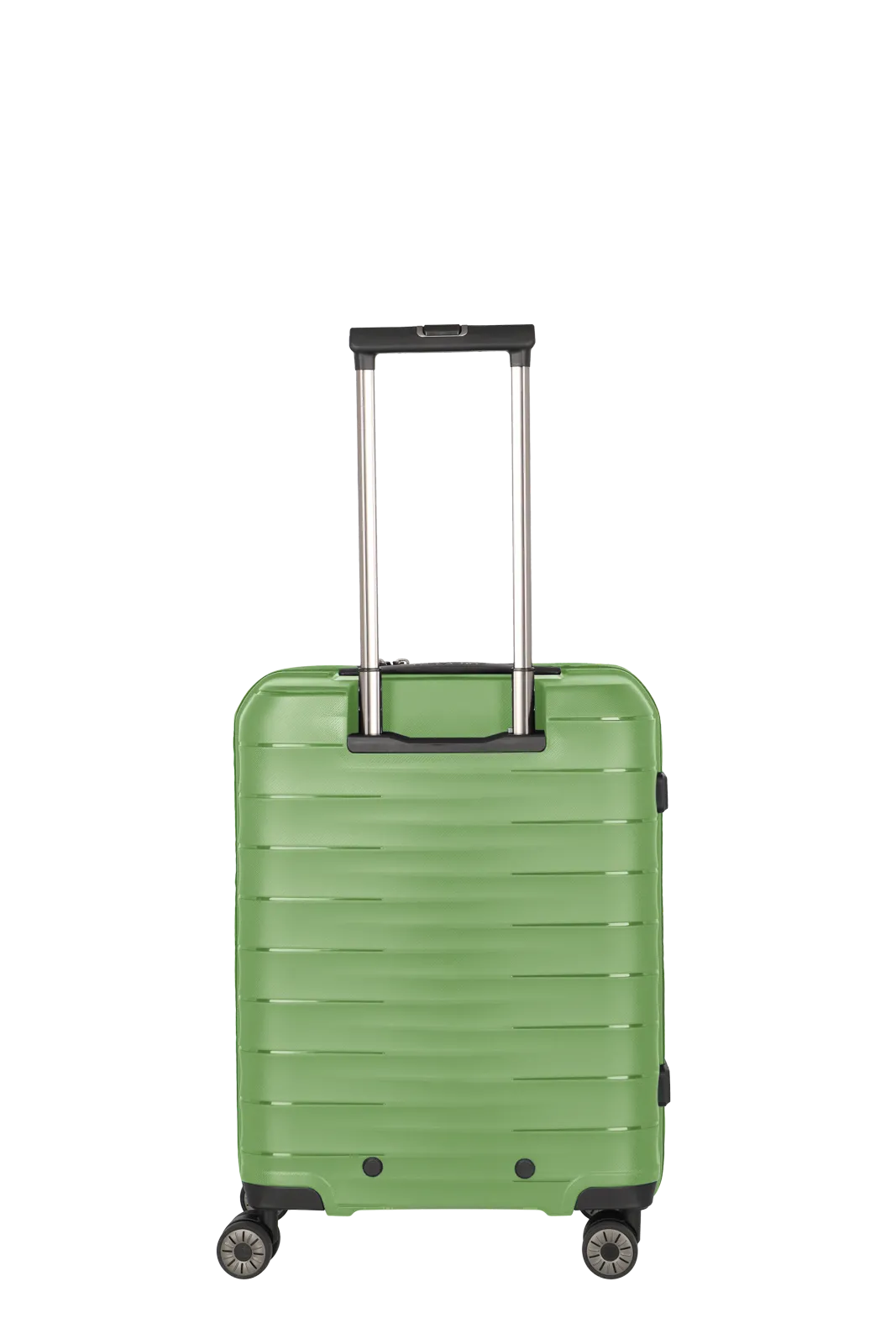 Mooby Trolley S in Grün mit 4-Rad und Erweiterung - leder-accessoires.com