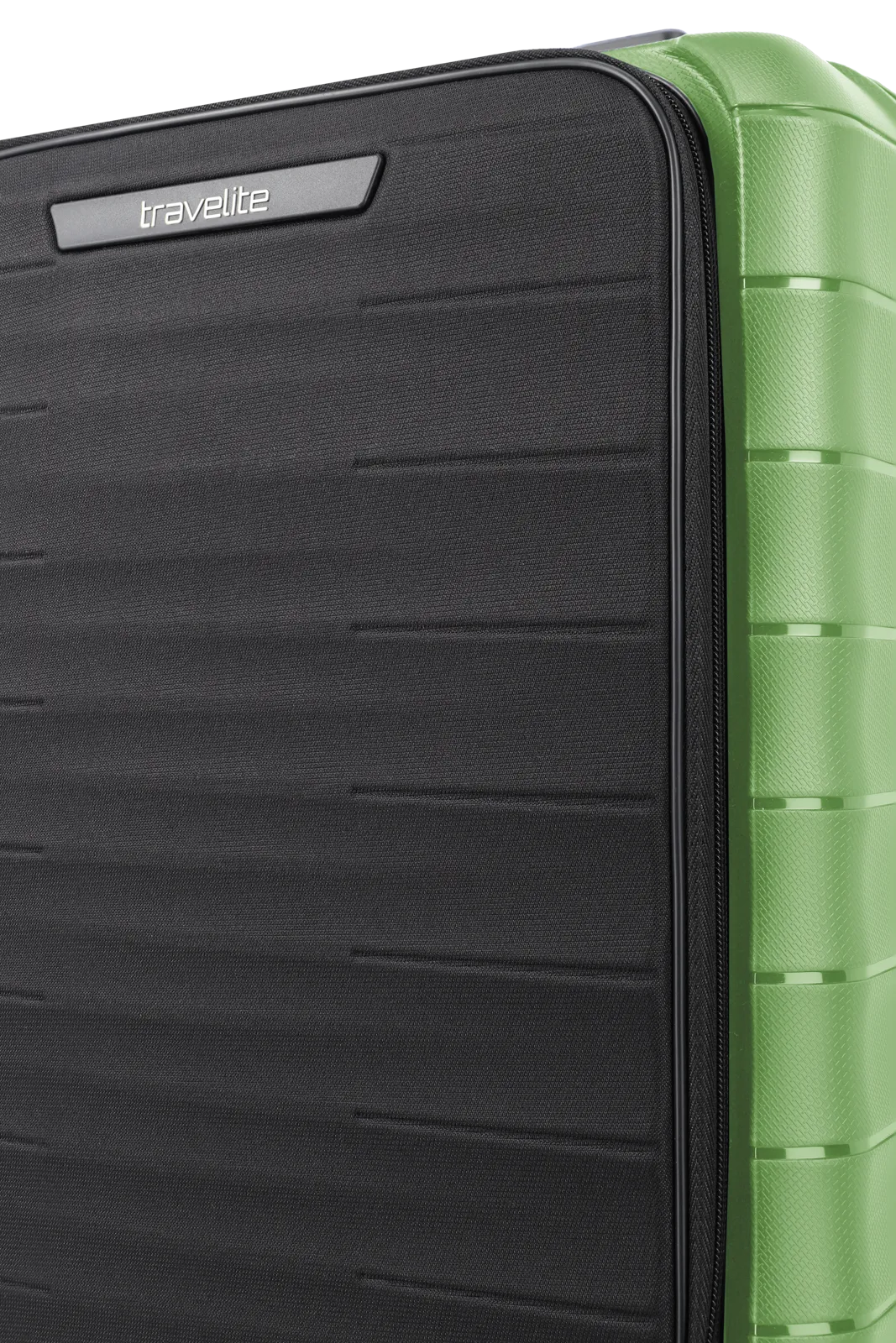 Mooby Trolley S in Grün mit 4-Rad und Erweiterung - leder-accessoires.com