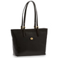 Shopper in Schwarz aus Leder