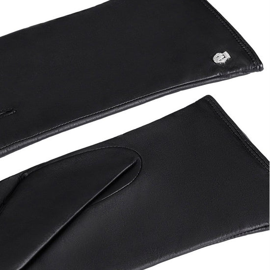 Lederhandschuhe | Haarschafleder Damen in Schwarz klassisch von Röckl - leder-accessoires.com