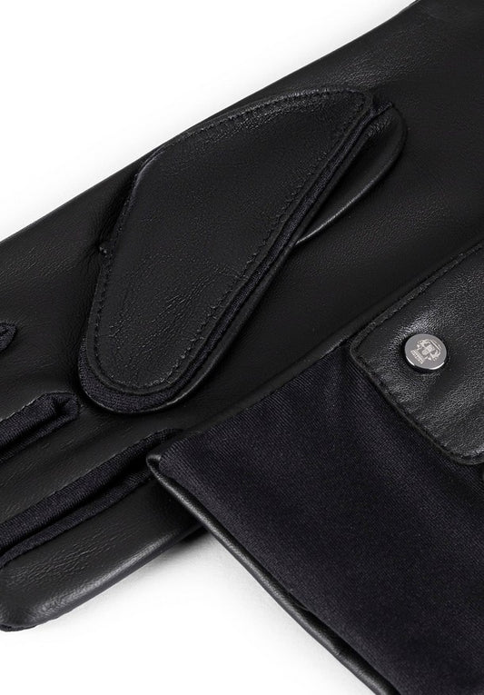 Lederhandschuhe | Haarschafleder Damen in Schwarz mit Touch-Funktion von Röckl