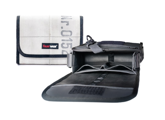 Umhängetasche Larry in Weiß - leder-accessoires.com