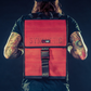 Rucksack Eric in Rot