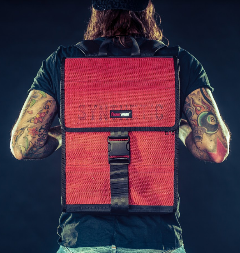 Rucksack Eric in Rot