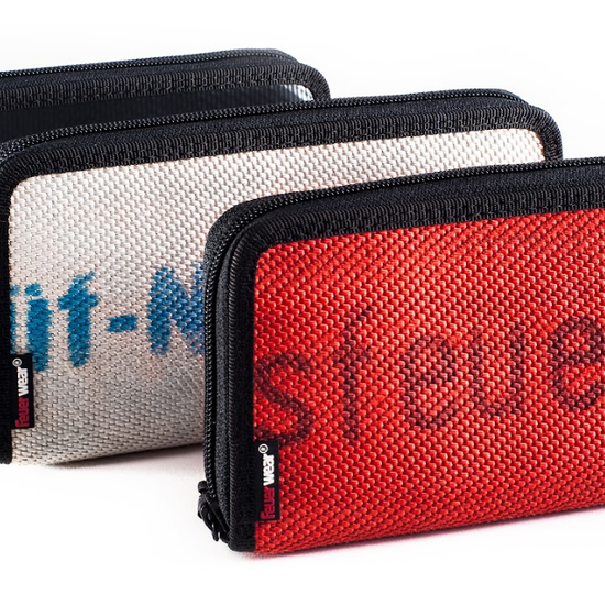 Börse Alan in Rot - leder-accessoires.com