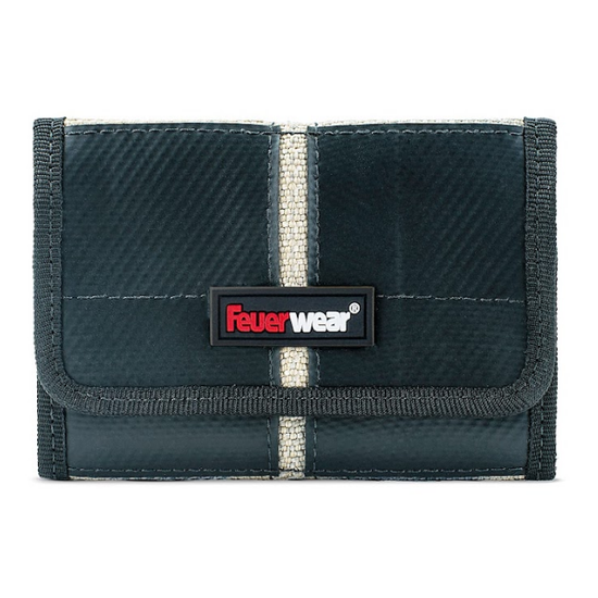 Börse Tyler in Schwarz - leder-accessoires.com