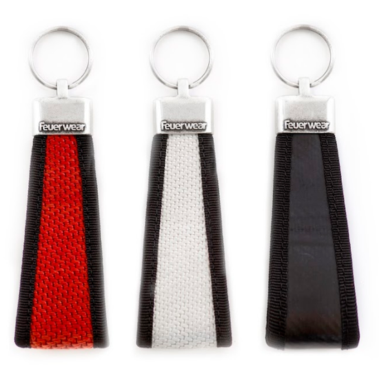 Schlüsselanhänger Sasha in Schwarz - leder-accessoires.com