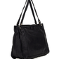 Shopper Merin aus Leder in Schwarz