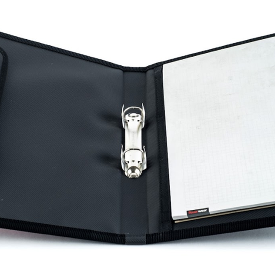 Schreibmappe Pete A4 in Weiß - leder-accessoires.com