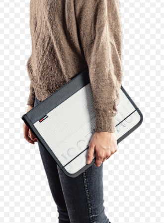Schreibmappe Pete A4 in Weiß - leder-accessoires.com