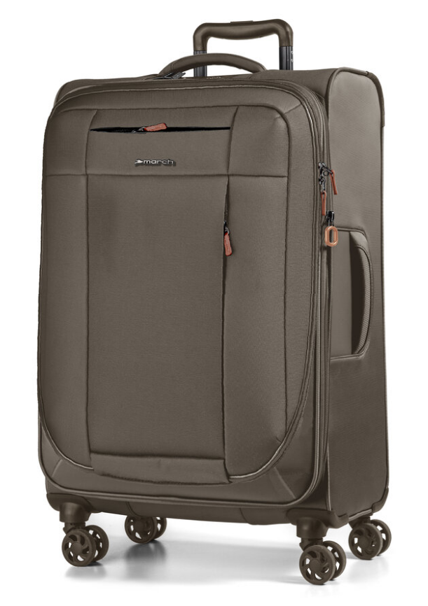 Reisetrolley "Wall Street" 4-Rad  65cm in Beige|Kaschmir