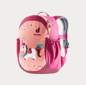 Kinderrucksack "Pico" in Rosa|Einhorn - leder-accessoires.com