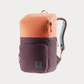 Kinderrucksack "Overday" in Orange|Beere