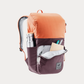 Kinderrucksack "Overday" in Orange|Beere