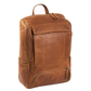 Rucksack aus Leder in Cognac