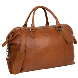 Arzttasche|Doctor Bag aus Leder in Cognac - leder-accessoires.com