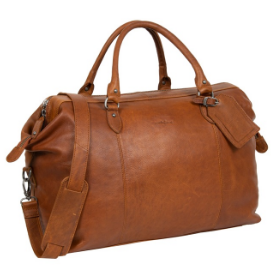 Arzttasche|Doctor Bag aus Leder in Cognac