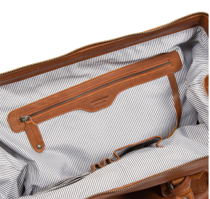 Arzttasche|Doctor Bag aus Leder in Cognac - leder-accessoires.com