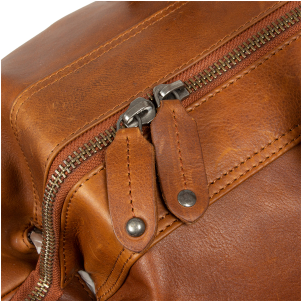 Arzttasche|Doctor Bag aus Leder in Cognac - leder-accessoires.com