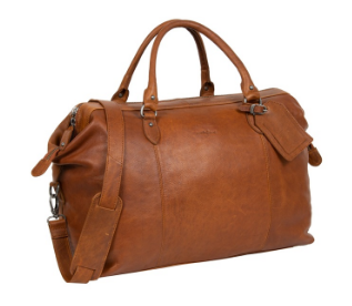 Arzttasche|Doctor Bag aus Leder in Cognac