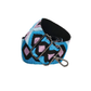 Taschenriemen | Wechselriemen in Blau|Rosa aus Baumwolle mit Karabiner