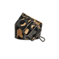 Taschenriemen | Wechselriemen in Beige|Oliv mit Leoparden-Muster