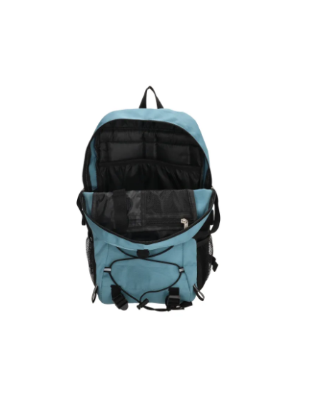 Rucksack in Stahlblau aus Nylon|Polyester