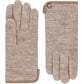 Strickhandschuh | Wolle Damen in Beige | Mink aus 100% Schurwolle von Röckl