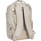Laptoprucksack 9L in Beige mit verschweißten Reißverschlüssen