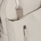 Laptoprucksack 9L in Beige mit verschweißten Reißverschlüssen