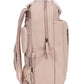 Laptoprucksack 9L in Rose mit verschweißten Reißverschlüssen