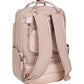 Laptoprucksack 9L in Rose mit verschweißten Reißverschlüssen