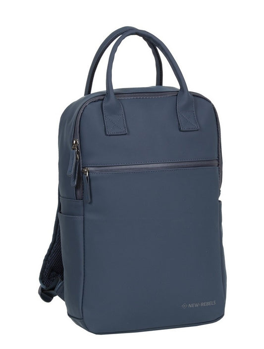 Laptoprucksack 12L in Marine|Blau mit Kurzgriff als Tasche