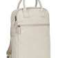Laptoprucksack 12L in Beige mit Kurzgriff als Tasche