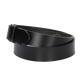 Hochwertiger Ledergürtel 35mm in Schwarz mit Schließe Hochglanz