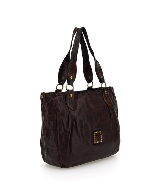 Shopper in Braun  aus Leder - leder-accessoires.com