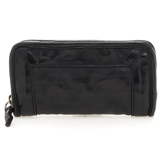 Campomaggi Geldbörse Merin aus Leder in Schwarz - leder-accessoires.com