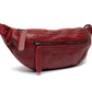 Gürteltasche|Bodybag in Rot aus Leder